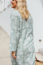 Load image into Gallery viewer, The Ramona Kaftan in Green Paisley